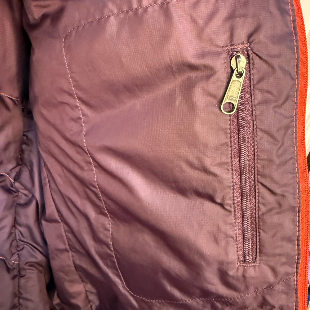 Patagonia Women's Hi-Loft Down Sweater #84835 Puffer Jacket Orange Red - Large - Picture 7 of 10